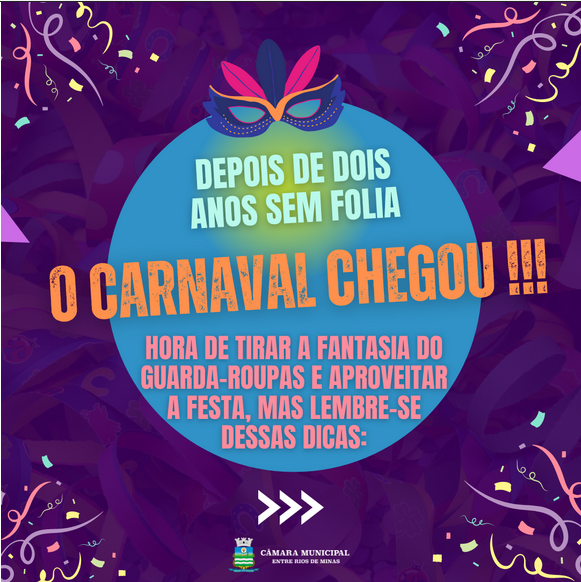 O Carnaval chegou! 