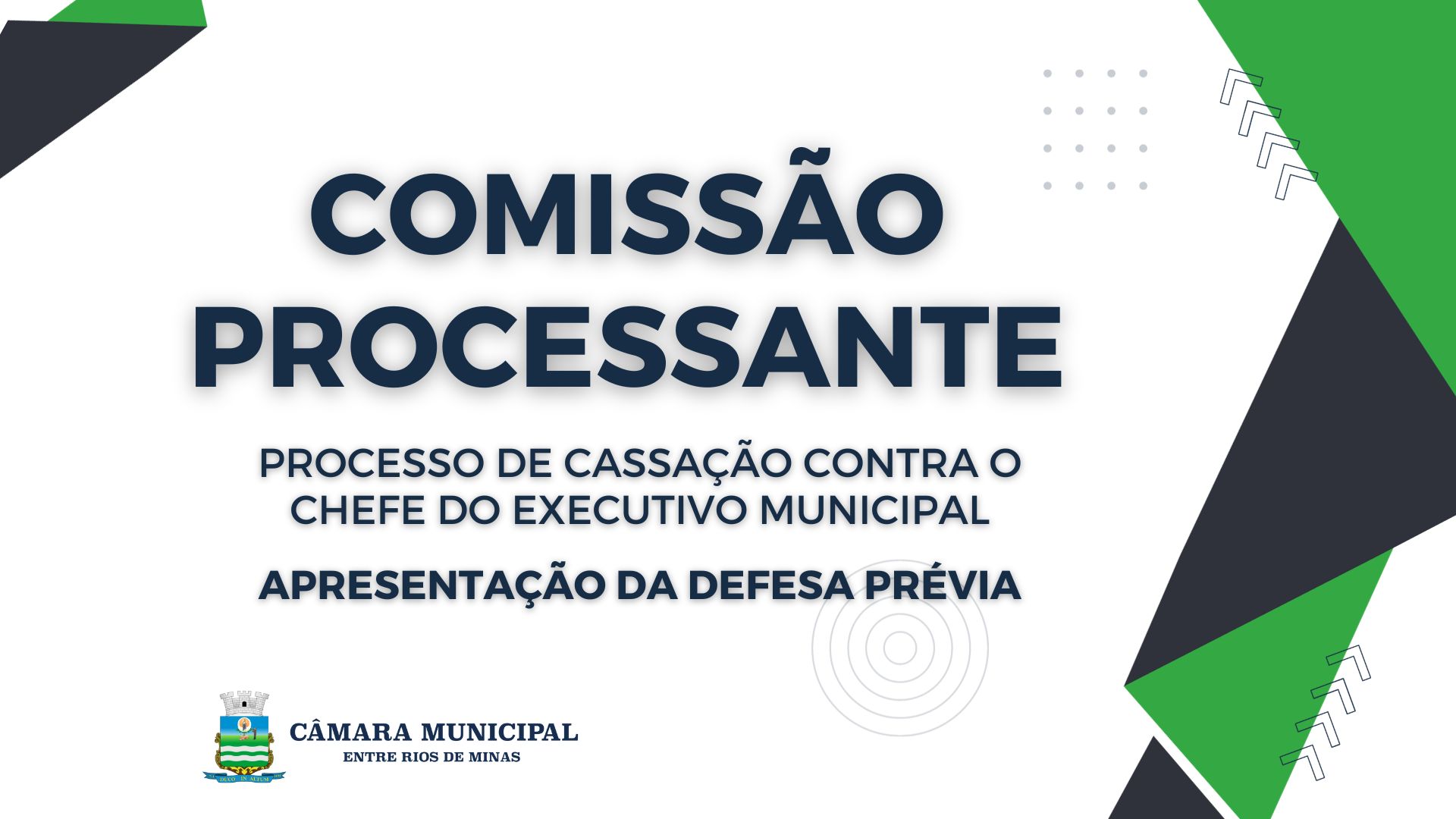 Prefeito apresenta defesa prévia à Comissão Processante