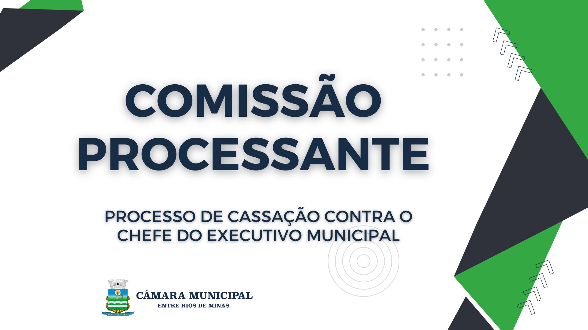 Prefeito é notificado após abertura do processo de cassação