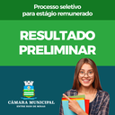 Processo seletivo - Contratação de estagiários - Resultado Preliminar